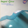 Polycarbonte dạng 11 sóng vuông xanh