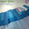 Tấm Nhựa Thông Minh Sóng Sần Giảm Nhiệt SUPER STAR Xanh