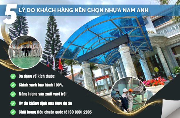 5 lí do khách hàng nên chọn lựa Nhựa Nam Anh