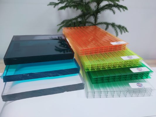 Tấm nhựa polycarbonate thông minh 16mm được sản xuất từ Nhựa Nam Anh